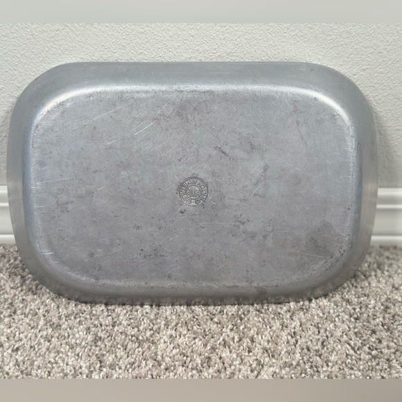 Vintage Pewter Kitchen Tray Bless This House Decor Bread Wilton Armetale Decor - Picture 3 of 6